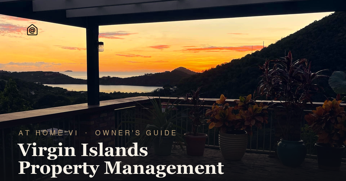 Virgin Islands Property Management — At Home VI